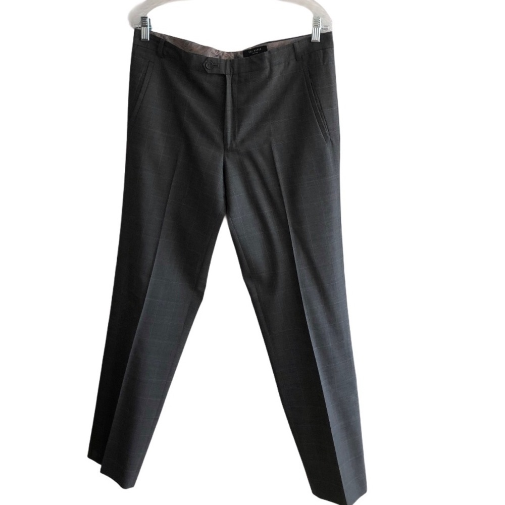 Ted Baker London classic trousers plaid
